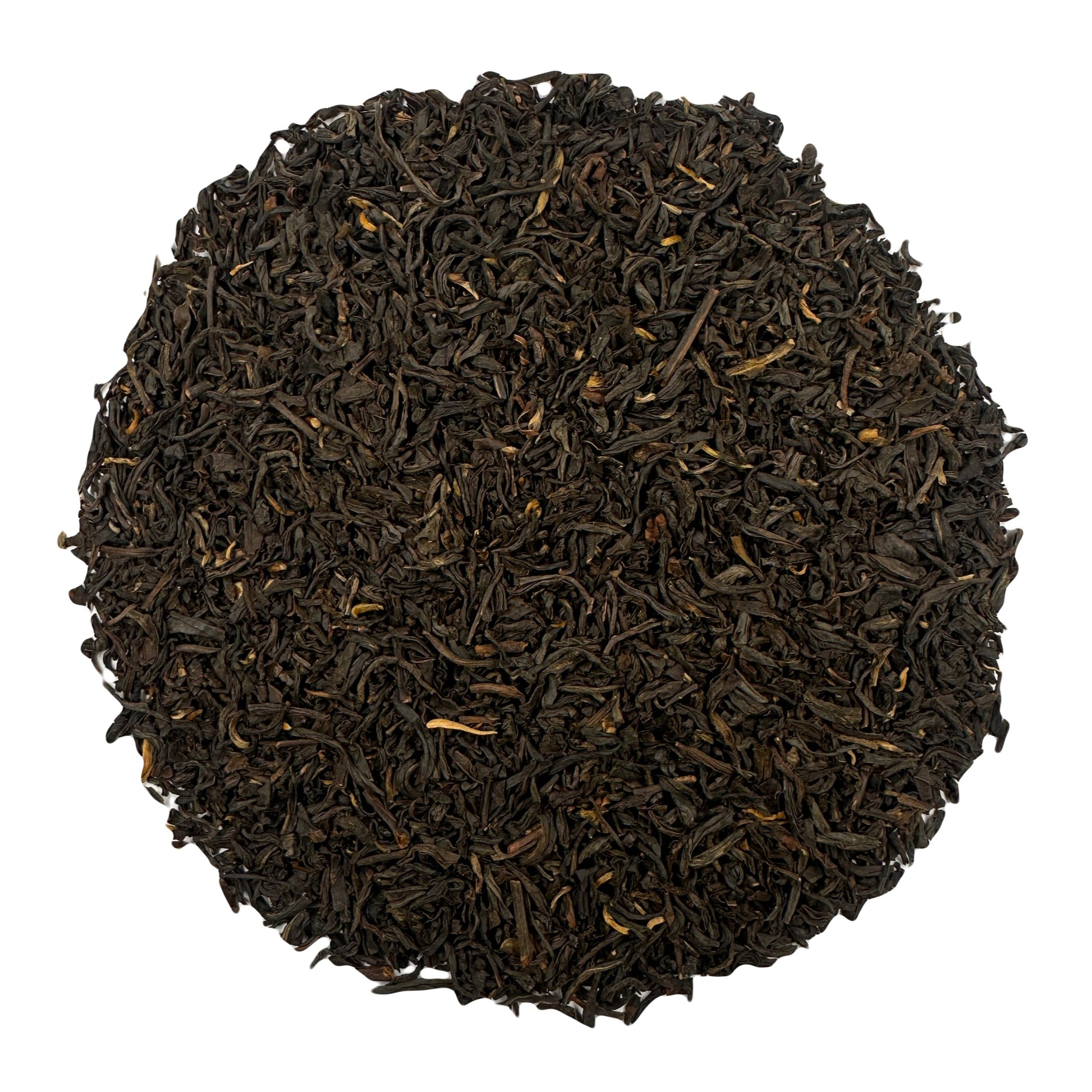 Keemun, Black tea, top view