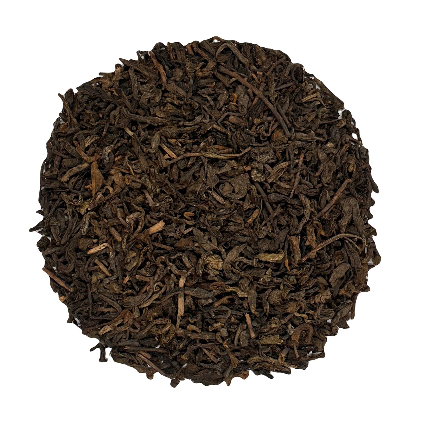 Pu Erh tea, top view